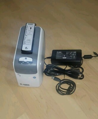 Zebra ZD510-HC Ethernet Wireless Wristband Printer ZD51013-D01E00FZ