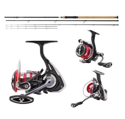 Daiwa Ninja Feedercombo 3,60m / bis 150g + Ninja LT 4000C Rolle Feederset