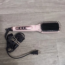 L'ange Le Vite Hair Brush Straightener Pink Blush Lange Thermal Ion Ceramic   