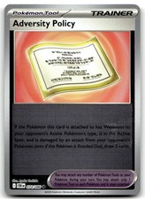 Adversity Policy #74/86 (Reverse Holo) (NM) ME04: Chaos Rising CRI Pokemon