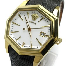 Orologio uomo Versace VERSACE Atelier Octagon quadrante oro conchiglia...