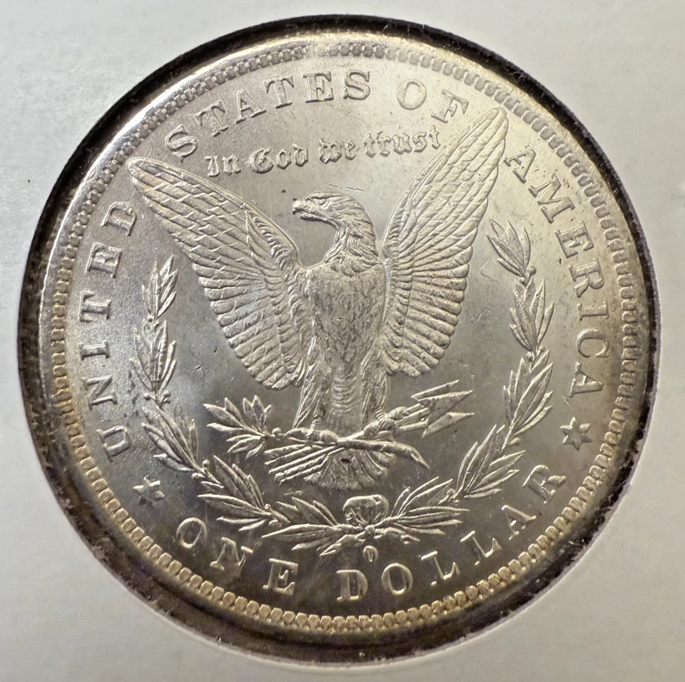 1884 O Morgan Silver Dollar $1 Uncirculated UNC MS+++ BU GEM New Orleans - Image 2 of 2