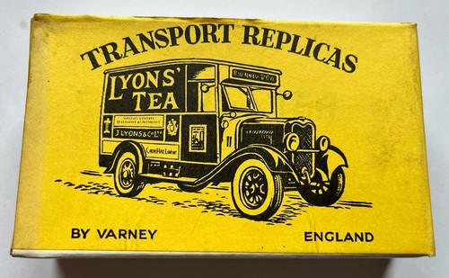 Vintage & seltene Transport Repliken von Varney Commer Lyons Teewagen 4 mm Maßstab