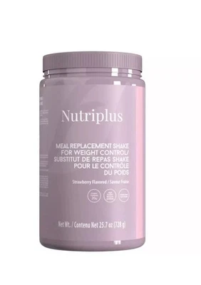 NUTRI-PLUS Nutriplus Meal Replacement Shake Strawberry Weight Loss Farmasi🍓🍓