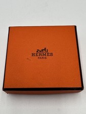 Herm s Paris Brown Leather Buckle Bracelet Unisex With Box