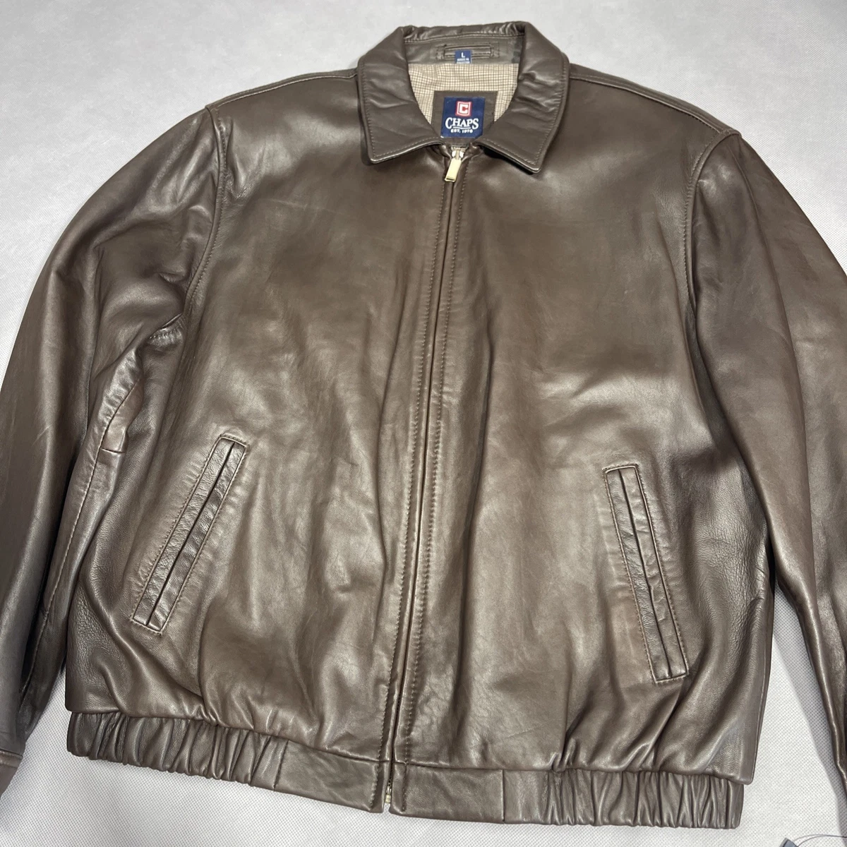 Chaps Leather Jacket products for sale | eBay