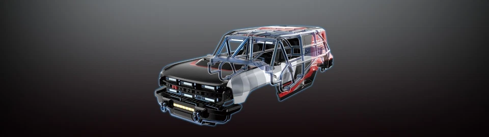 Hyper GO Ford Bronco Baja 1000 Brushless 1:12 RTR Amewi 22740 - Bild 2 von 4