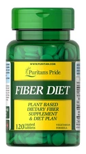 Puritan's Pride Fiber Diet - 120 Tablets