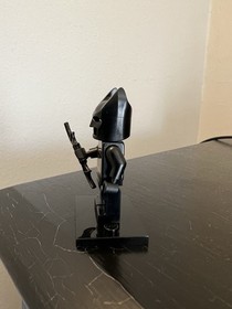 LEGO BATMAN Minifigure 2006 Bat002 Black Suit Black Mask W/Cape 7783 BATMAN