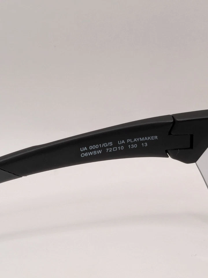 Lote de gafas de sol Under Armour 0012/S gris brillante y 0001/G/S Playmaker afinadas negras Foto 3 de 4