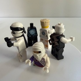Lego Ninjago 70724 70726 70730 70742 Zane Pixal Minifigures 2507 2506 2504 2113