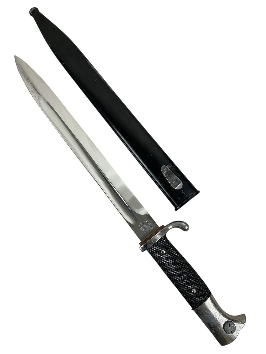 WW2 German Police Dress Bayonet Maker Holler With Scabbard | eBay