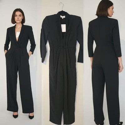 A.L.C. Renzo Black Tuxedo Jumpsuit - Size 2 - NWT
