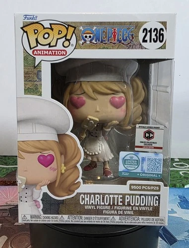 Funko POP! One Piece Charlotte Pudding #2136 LE 9500 Chalice Exclusive