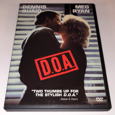 D.O.A. (DVD 1988) Dennis Quaid Meg Ryan Free 1-Day Shipping