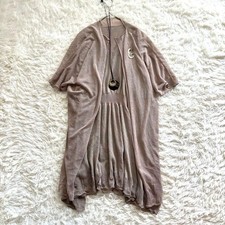 USED ISSEY MIYAKE HEART HAAT CARDIGAN + DRESS IN CUTWORK GOOD
