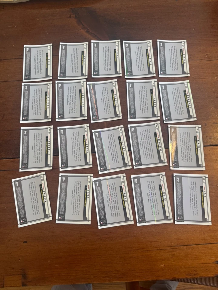 2017 Topps On Demand  #12 ROOKIE CLASS 20 Card Full Set-2828 Made w/Judge RC - Image 4 of 4