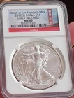NGC MS69 2012-S Silver Eagle First Releases