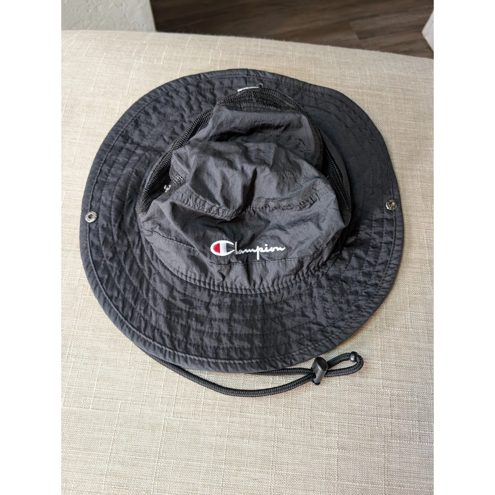 Champion Adjustable Bucket Hat Black