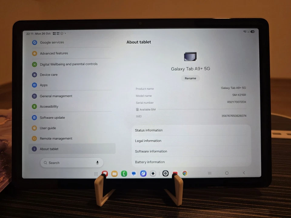 Samsung Galaxy Tab A9+ · 128GB · Cellular, Foto 2 von 5