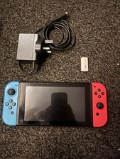 Nintendo Switch 32GB Handheld Game Console Neon Red/Blue No Dock!!!!