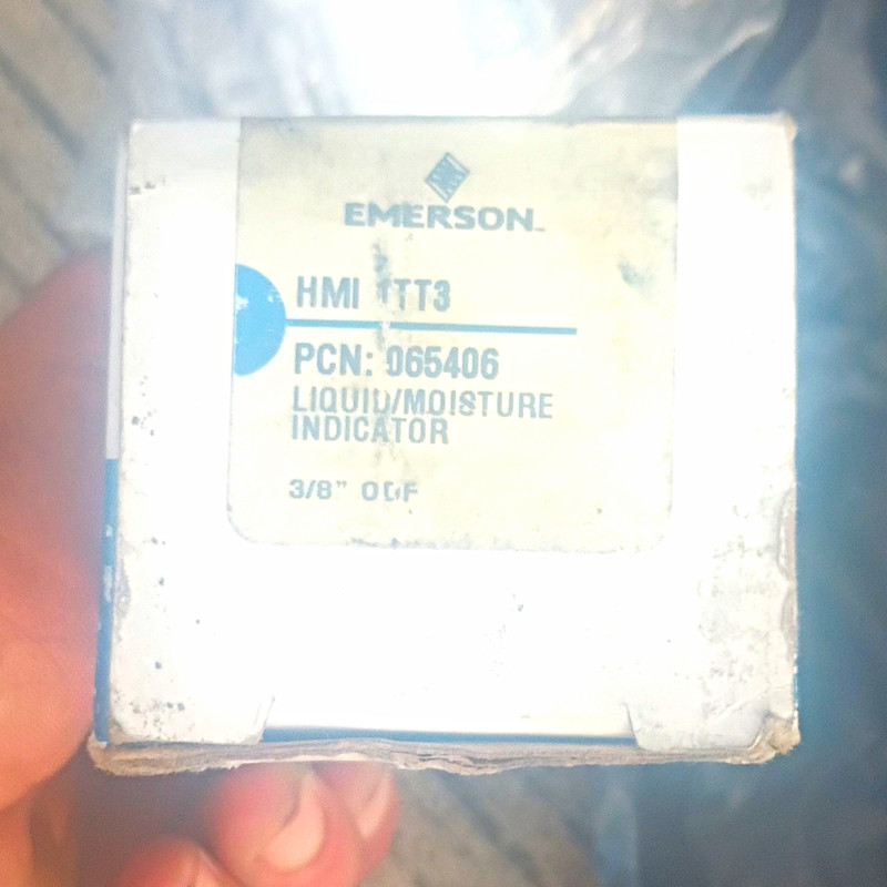 Emerson HMI 1TT3 Liquid/Moisture Indicator, 3/8 in Diameter, 3/8 in ODF