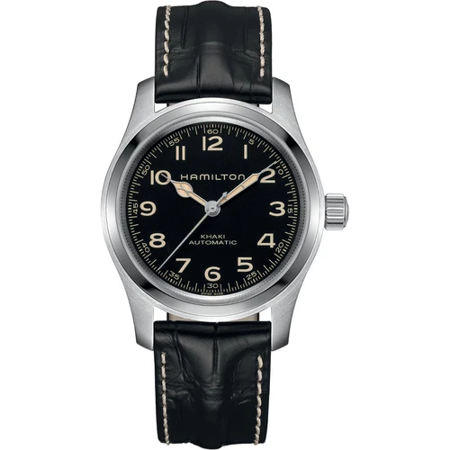Hamilton Khaki Field Murph Automatic Black Men's Strap/Bracelet Watch H70605732