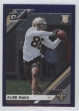 2019 Panini Donruss Optic Rookies FOTL Purple Stars Prizm 25/25 Alize Mack 0c2