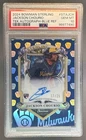 Jackson Chourio 2024 Bowman Sterling Blue Refractor Tek Auto RC 17/25 PSA 10