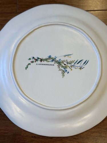Anthropologie Printemps Speiseteller Steinzeug Wildblumen 2er Set - Bild 8 von 9