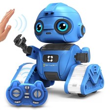 Robot Toys for Boys and Girls, Rechargeable Remote Control Robot with Auto-De...