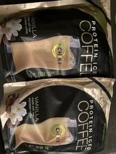 Lot X2 High Protein Iced Coffee Vanilla 15.8oz 448g Espresso Whey