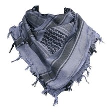 101 INC PLO-Schal Baumwolle, black/ grey