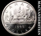 1965 Canada Silver Dollar- Proof Like- Choice Gem Brilliant Uncirculated #J6561