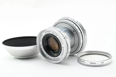 ⏯️[Presque comme neuf]Leica Leitz Wetzlar Elmar 5cm 50mm F2.8 L39 LTM Pliable... - Photo 1/4