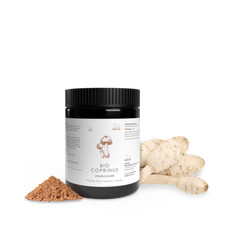 Pilze Wohlrab | Bio Coprinus Pulver 100 g | Höchste Bio-Qualität