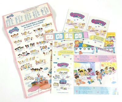 Vintage Tyco Quints Baby Doll Booklet Manuals Bundle   Mixed Vintage Items