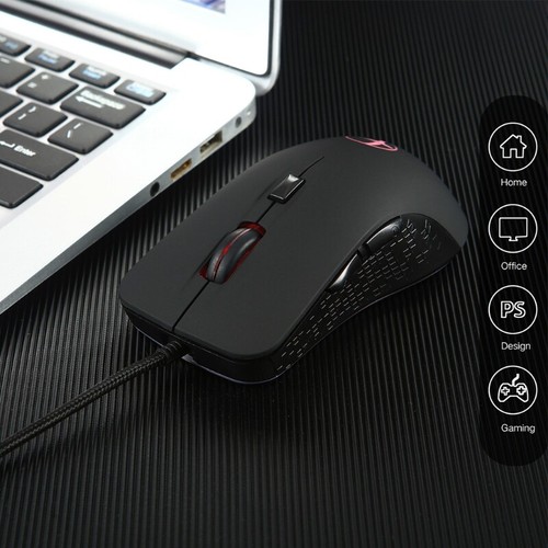 Multi-Function Winter 2400 DPI Heating Warmer Hands USB Wired Gaming Mouse - Picture 2 of 8