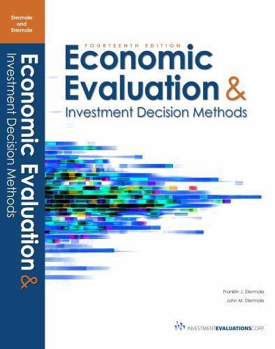 Economic Evaluation and Investment Decisions Methods Textbook; 14th Ed by Investment Evaluations ...