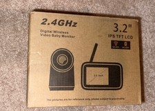 VTimes HB31 White Black 2.4 GHz TFT LCD Digital Wireless Video Baby Monitor