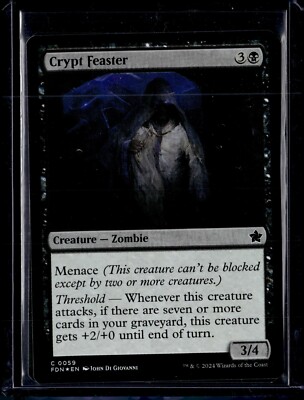 Crypt Feaster - 59 - Foil - FDN - NM - MTG Magic the Gathering