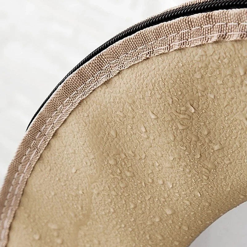 Toilet Seat Cover Soft Thicker Warmer Stretchable Washable Cushion Mat Bathroom - Image 3 of 4