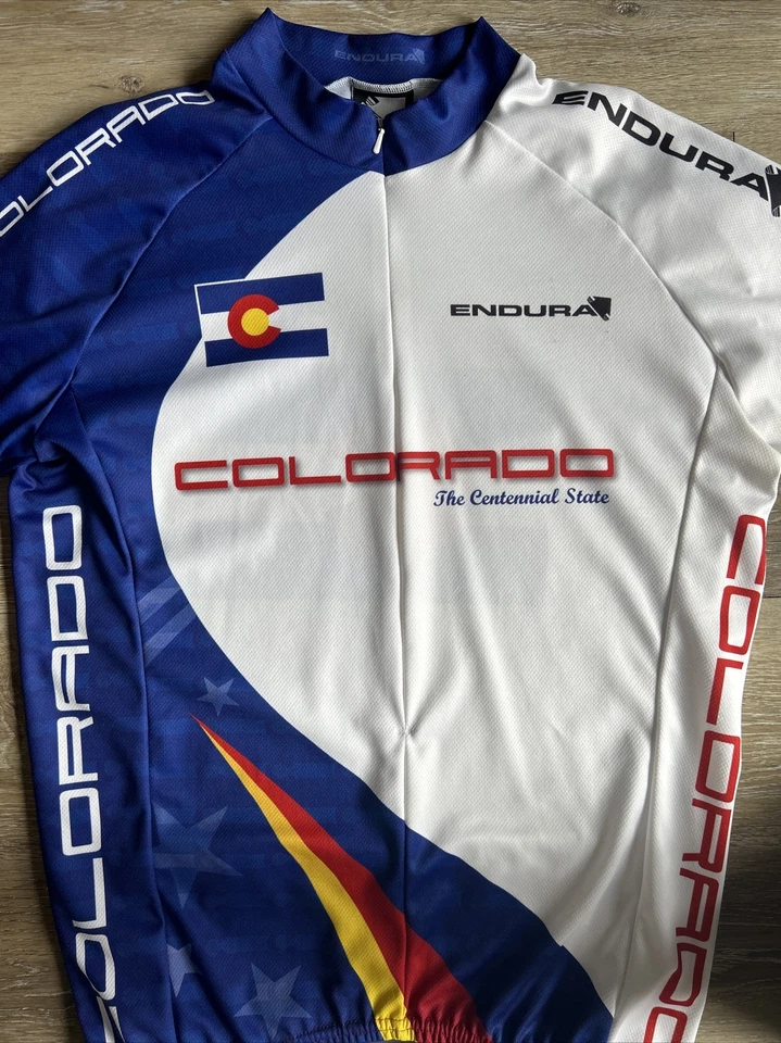Bicycle Racing Training Shirt Colorado Size Large” Nil Sine Numinous” - Image 3 of 4