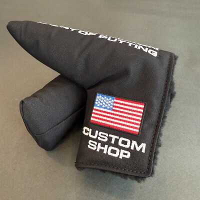(2) New PRISTINE Scotty Cameron Nylon Custom Shop Art of Putting Headcovers