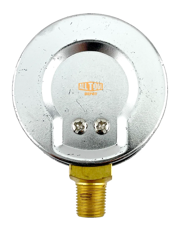 Air Pressure Gauge 2" Dial Side Mount 1/8"NPT - 0 to 60PSI - Image 3 of 4