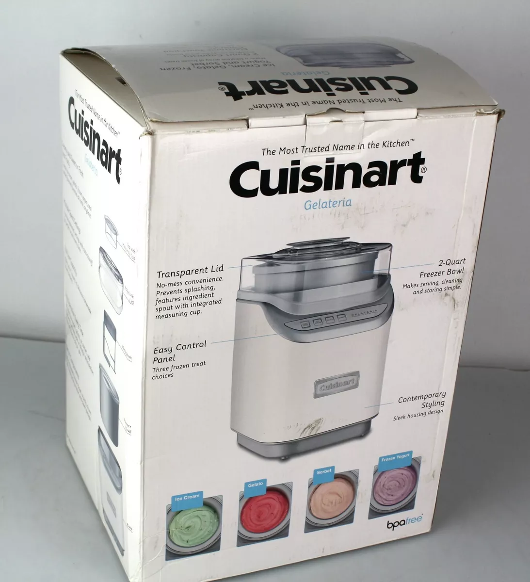 Cuisinart Cool Creations Ice Cream Maker