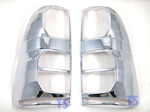 BTFWM Garniture Couvercle Feu Arrière Chromé Pour Ford Ranger MK2 T6 Wildtrak 2012-2019 - Coque Phare Antibrouillard