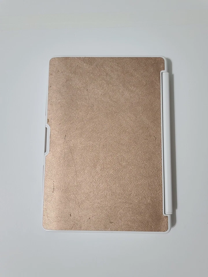 Zagg Bluetooth Hinged Keyboard Folio for iPad Air, 135 degree view Rose Gold - Image 4 of 4