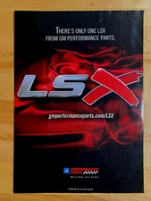 2009 Print Ad GM Performance Parts LSX