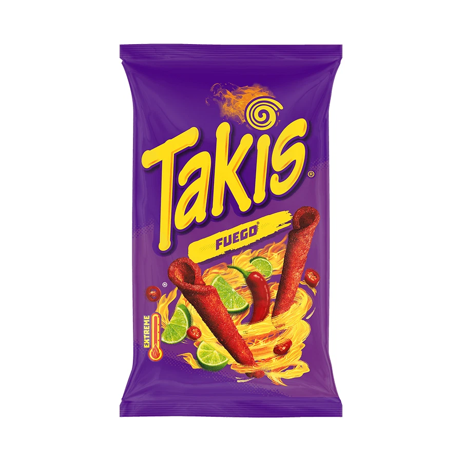 Takis Fuego Tortilla Chips (18 x 100 gr.)